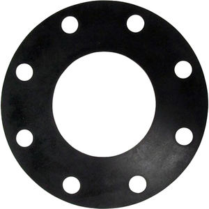 DN 65 FLANGES น้ำมันและเครื่องกลซีลยางไนไตรล์ PTFE NBR ซิลิโคน FKM 8หลุมอุตสาหกรรมใช้กลขนาดเส้นผ่าศูนย์กลาง3มิลลิเมตร - Product Image 4