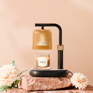Lampe chauffe-bougie sans flamme à minuterie 50W GU10 pour table, fonction de fusion de cire, décoration d'ambiance pour la maison, vente en gros - Product Image 2