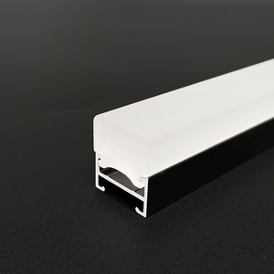 Bán buôn W18 * H20mm nhôm Led hồ sơ Silicone khuếch tán kênh Anodized bề mặt <span class=keywords><strong>T5</strong></span> temper cho phòng tắm Gương tủ đèn - Product Image 5