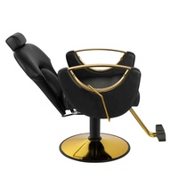 Fauteuil de Salon Moderne Relevable pour Coiffure et Esthétique, Chaise de Barbier pour Salon de Coiffure