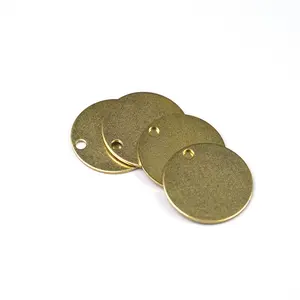 Stainless Steel Brass Coin Blank Metal Stamping Machine Parts Sheet Fabrication Brackets