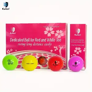 Großhandel Custom Golf Turnier ball 2 3 4 Stück Langlebige Urethan Farbe Golfball Callaway