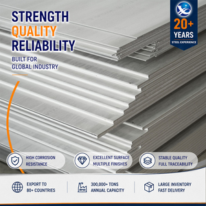 ASTM Standard 304L 316L 2B Finish 6.0mm 5x10' Cold <b>Rolled</b> AISI Stainless Steel Sheet for Bridge Construction - Product Image 1
