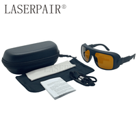 Lunettes et protections laser certifiées CE, longueurs d'onde de protection 532, 808 et 1064 nm, transmission 20 %