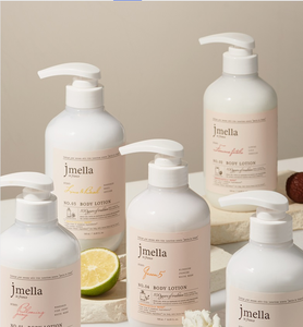 JMELLA en France Lait Corporel Citron Vert & Basilic 500ml Soin Coréen Réparateur et Restaurateur Essentiel Quotidien pour Hôtels et Voyages - Product Image 3