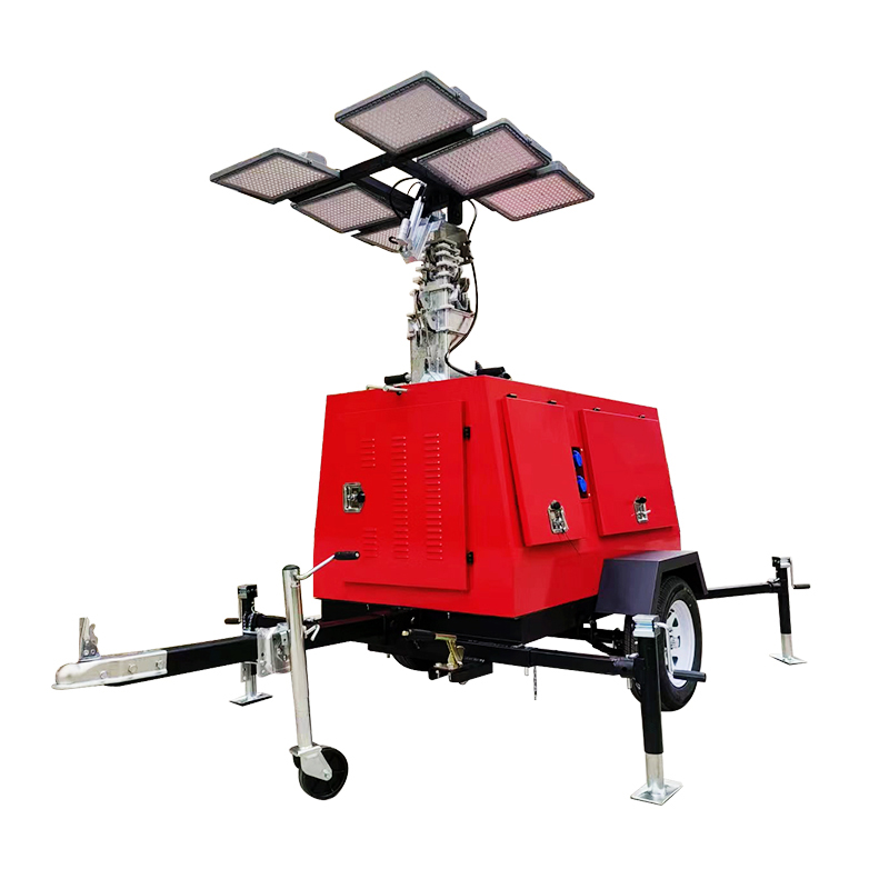 mobile surveillance tower