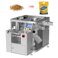 Machine d'emballage automatique GDS200B-06 pour sachets préformés à fermeture éclair, avec remplisseuse à vis sans fin pour granulés solides, largeur de film 200 mm, pour sachets de graines