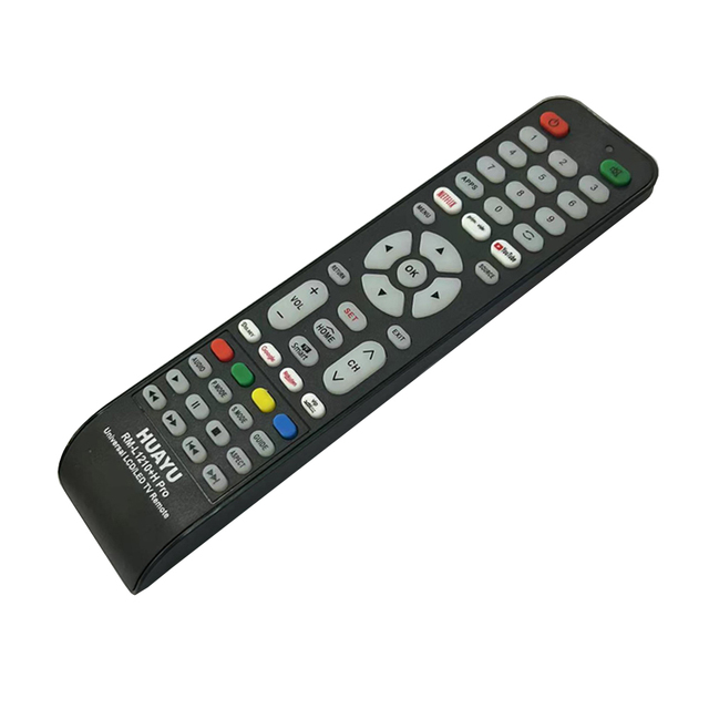 HUAYU RM-L1210+F PRO High Quality Replacement Universal Remote Control with LED Touch Control and 2 AAA Batteries for TV DVD SAT