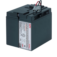 Cartouche de batterie de remplacement APC RBC6, batterie VRLA 17Ah 12VDC, batterie pour éclairage UPS