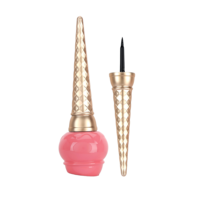 Kiss Beauty Eyeliner Crayon à Yeux Imperméable Longue Tenue 24h, Design Glace Cerise, Facile à Appliquer