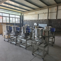 Machine automatique de formage d'anneaux d'oignon, machine de transformation de burgers de poisson, machines de fabrication de produits carnés, certification CE
