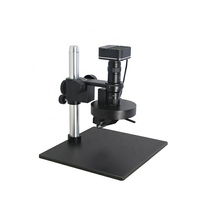 Motor Drive Auto Stereo Digital 3D Microscope with 4K Camera & Side View for PCB Inspection
