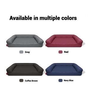 신상품 개 통기성 현대 미끄럼 방지 방수 정형 애완 동물 침대 지지 머리 - Product Image 5