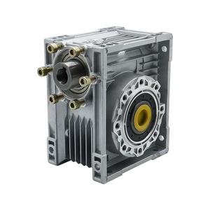 HLTNC NMRV063 Worm Gear Reducer <b>Speed</b> Ratio 7.5~100 FIT WITH <b>square</b> Flange 86*86, 110*110, 130*130 Motor for - Product Image 4