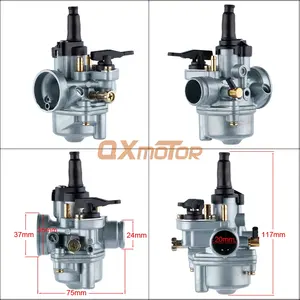 Carburador de 17.5mm para Dellorto SHVA 17.5 ED para Derbi Senda 50R DRD SM EBE EBS para Gilera GSM RCR SMT <span class=keywords><strong>Bultaco</strong></span> Tomos A55 50 80cc - Product Image 2