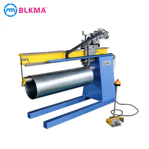 high quality lock seaming closer machine for round tube duct