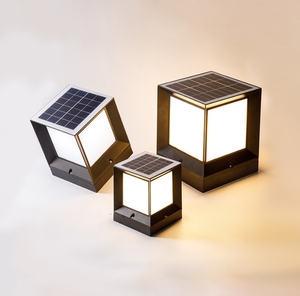<span class=keywords><strong>ไฟ</strong></span><span class=keywords><strong>เสา</strong></span>โซลาร์เซลล์ LED รุ่นใหม่ สไตล์เรโทร กันน้ำ IP65 ใช้ไฟ DC5V สำหรับภายนอกบ้าน ประตู รั้ว ลานบ้าน ตัวเรือนอะลูมิเนียม ขั้วหลอด E27 สำหรับตกแต่งบ้าน - Product Image 3