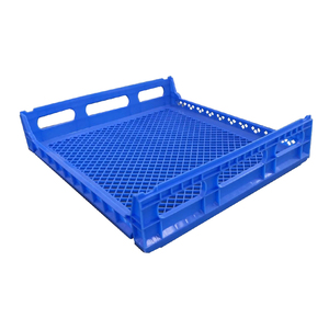 Hot hộp Stackable nhiệm vụ nặng nề lớn màu xám màu xanh nhựa bánh mì Thùng bánh mì <span class=keywords><strong>container</strong></span> - Product Image 4