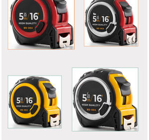 สายวัดโลหะสแตนเลสแบบพับเก็บได้ระบบ25ft วัดโลโก้ได้แบบอัตโนมัติ - Product Image 2