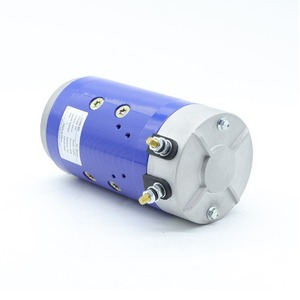 Unité de puissance hydraulique, moteur à courant continu 24V 2000W, cadre 80mm, moteur à aimant permanent à balais pour équipement mécanique - Product Image 1