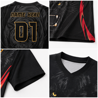 Camiseta de Fútbol Personalizada con Cuello Polo, Uniforme de Fútbol para Adultos al por Mayor, Fabricante de Uniformes Deportivos de Poliéster OEM
