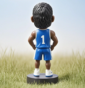Custom Basketball Bobble Head <strong>Figurines</strong> Resin <strong>Athletes</strong> Home Decor Dolls - Product Image 3