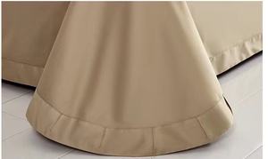 Parure <span class=keywords><strong>de</strong></span> draps en microfibre 4 pièces, douce comme du coton égyptien 300 fils, pour lit, couleur unie, pour couette - Product Image 5