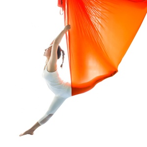 SANFAN Columpio Aéreo Profesional de Tela de Seda, Plegable, de 5 m, Ultra Resistente, Elástico, Columpio de Yoga, <span class=keywords><strong>Hamaca</strong></span>, Soporte para Columpio - Product Image 5