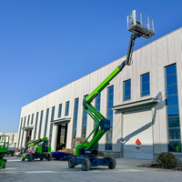 Élévateurs de construction télescopiques automoteurs 20M grue de levage télescopique plate-forme de travail aérien de haute qualité