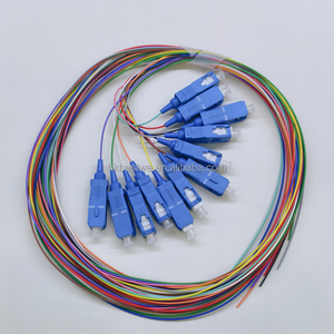 Cable de Fibra Óptica Monomodo G652D de 1.5m con Baja Pérdida de Inserción, Cubierta LSZH, 0.9mm SMF SC UPC, Pigtails Ópticos, Muy Popular - Product Image 3