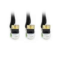 Moteur pas à pas miniature de précision 15 mm à aimant permanent 2 phases 4 fils avec boîte de vitesses, QQ SM15 DC5V, arbre de 3,0 mm, 31 ohms, 15BY