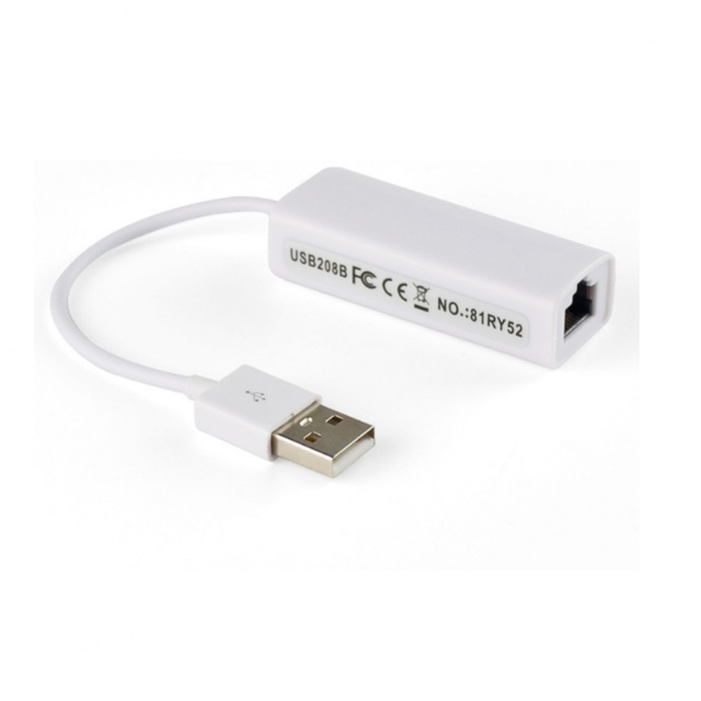 BAJEAL USB2.0 RJ45 Plug and Play 10/100Mbps Wired External Ethernet Adapter-in Stock