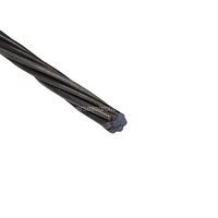 Fournisseur de post-tension de brin de béton précontraint ASTM A416 12.7MM 15.24MM Grade 270 1860MPA pour la construction