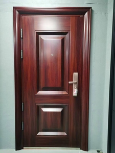 Phong cách hiện đại tùy chỉnh nhà máy chống cháy cách âm lối vào không thấm nước bên ngoài an ninh cửa ra vào phía trước cho nội thất căn hộ - Product Image 2