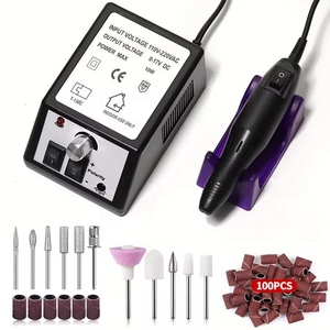 Juego de Máquina de Manicura Eléctrica de 20000 RPM, Máquina de Pulir Uñas, Removedor de Esmalte en Gel, Equipo Portátil para Pulir Uñas - Product Image 3