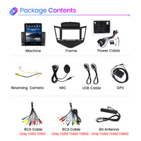 Moniteur de voiture MEKEDE Android 11 pour Chevrolet Cruze 2009-2014 8 + 128G GPS DSP RDS ADAS DVR colling fan 360 caméra autoradio