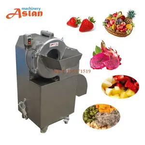 fruit strawberry dicing machine/3D automatic Pitaya 5*5mm dicing machine/ kiwi dice cube cutting machine