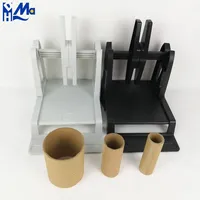 Porte-étiquettes externe en plastique pour autocollants en accordéon avec code-barres pour imprimante thermique de bureau