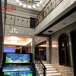 Manija de escaleras, nueva Barandilla de escalera china, barandilla de madera maciza, columnas de Villa de lujo, barandillas de aleación de aluminio - Product Image 3