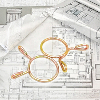 Collier de serrage à ressort en acier inoxydable personnalisé, système de mesure métrique, pour tubes et tuyaux, non réglable, capacité de charge 1-100, galvanisé