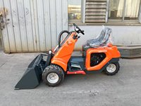 Mini-dumper sur roues EPA avec moteur, livraison gratuite, pour travaux agricoles et chantiers