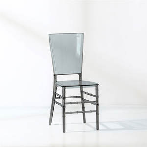 New Arrival Clear Chairs Wholesale Crystal <strong>Resin</strong> Plastic Event Wedding Chair and <strong>Table</strong> - Product Image 3