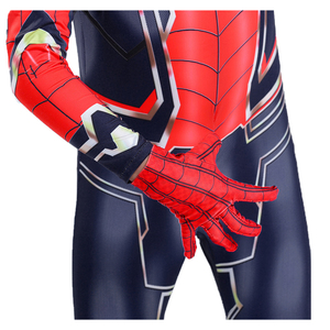 Adult Boys <strong>Spiderman</strong> Polyester Jumpsuit Suits <strong>Pants</strong> Top Halloween Party Cosplay Costume TV &amp; Movie Costumes In-Stock - Product Image 5