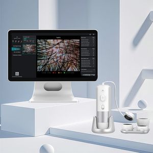 Appareil d'analyse du cuir chevelu AI USB – Machine d'analyse des cheveux et du cuir chevelu pour l'analyse ionique du cuir chevelu avec ordinateur, idéal pour les académies de formation et les tests. - Product Image 2