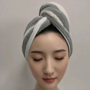 Nhanh chóng-khô sợi nhỏ Tóc Turban mềm siêu thấm Khăn dệt khăn tóc cho home & khách sạn sử dụng - Product Image 4