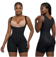 Pantalones Moldeadores Colombianos para Mujer, Control Abdominal, Levantamiento de Cadera, Postoperatorios BBL, Liposucción, Nylon, para Adultos