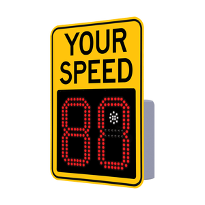 Panneau de signalisation de vitesse LED solaire / Panneau radar de vitesse LED pour route - Product Image 6