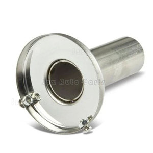 Universal Exhaust <strong>Muffler</strong> Lower <strong>Sound</strong> Parts Stainless Steel Diameter 76mm Outlet Nozzle for <strong>Muffler</strong> <strong>Tip</strong> - Product Image 2