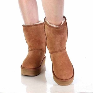 מגפי שלג סיטונאי של נשים ללא להחליק עור אמיתי עור חיצוני נשים נוח להחליק-על קרסול - Product Image 5