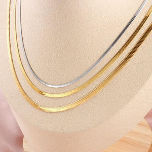 Alta calidad 925 plata esterlina italiana 2 mm Flexible plano espiga cadena collar plano serpiente cadena hombres mujeres regalo perla - Product Image 2